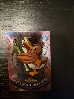 Pokemon Topps TV 2000 - Farfetch'd Holo